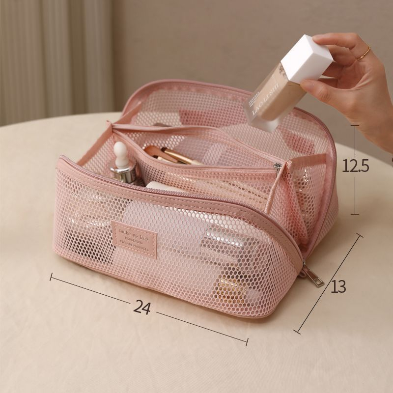 Luxury Skincare Items - Sac de voyage en maille de