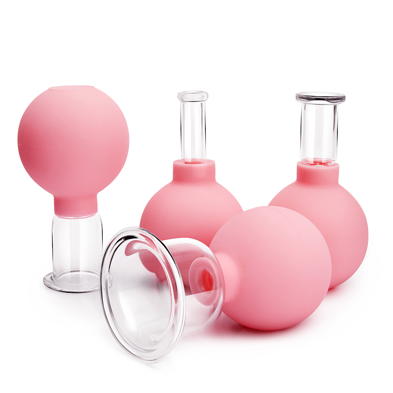 Luxury Skincare Tools - Ventouses de massage facial en caoutchouc
