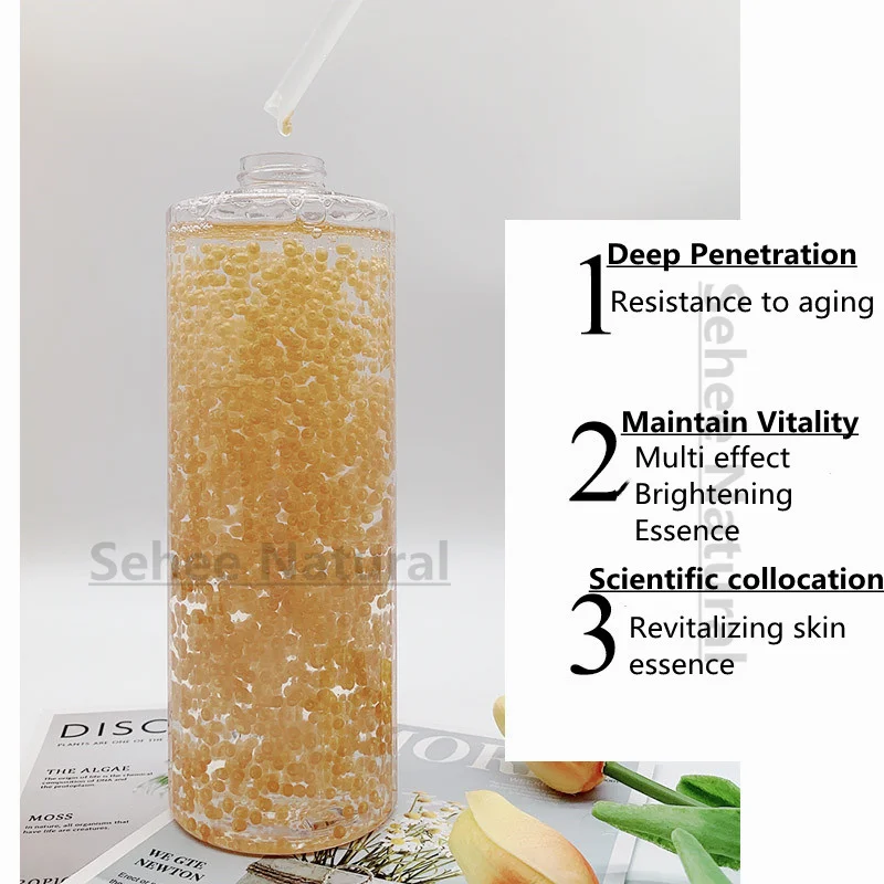 Luxury Skincare Serum - Essence de œufs d'or 1000ml, hydratante,