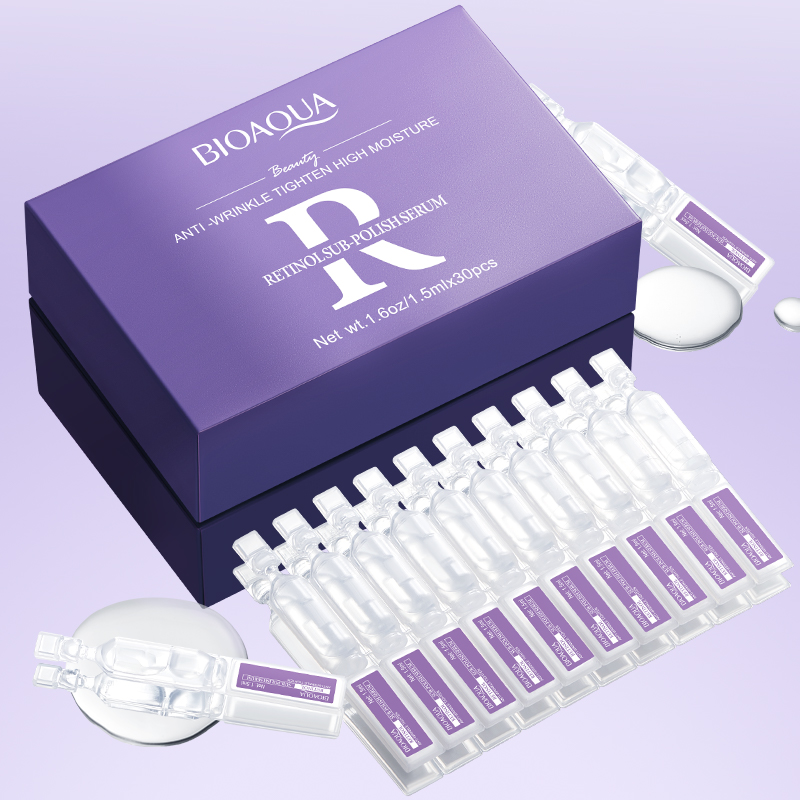 30 pièces BIOAQUA rétinol vita - Exosome Serum Ampoule avis et prix